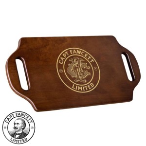 Double Handed Wooden Mirror, Captain Fawcett